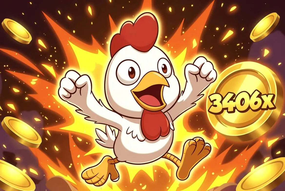 Демо Chicken Road с виртуальным балансом на экране