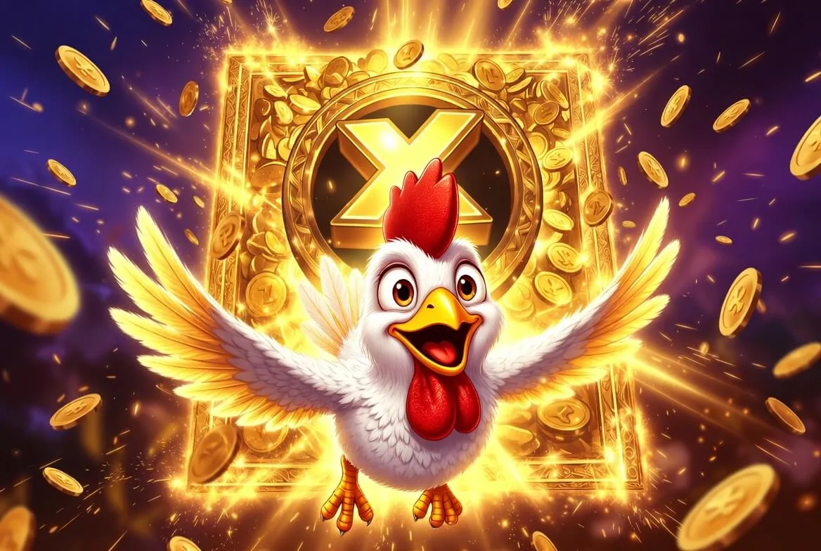 Экран игры Chicken Road 2 с увеличенным числом полос